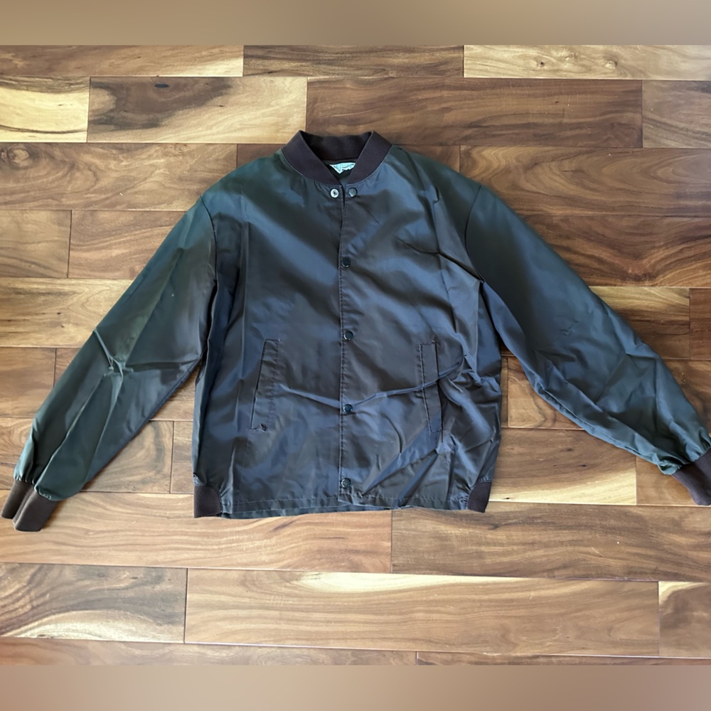 Kmart Vintage Nylon Bomber Jacket size Medium